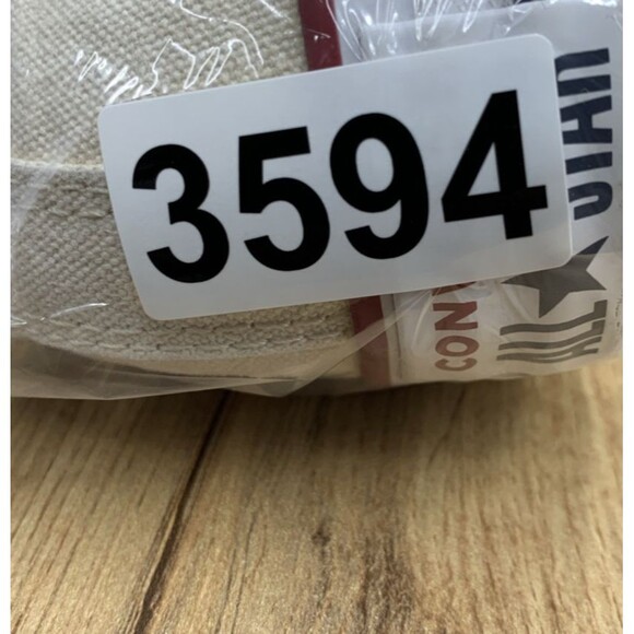 CONVERSE Chuck Taylor ALL STAR OX 159485F Low Top Natural Ivory Sz M6.5 Wm 8.5 - Picture 14 of 14